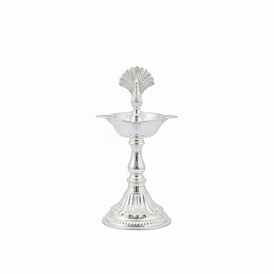 Traditional  Peacock Kuthu Vilakku Diya Traditional  Peacock Kuthu Vilakku Diya