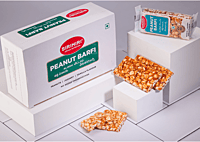 Peanut Barfi Rs 40 Per Piece - Pack of 12
