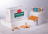 Peanut Barfi Rs 40 Per Piece - Pack of 12