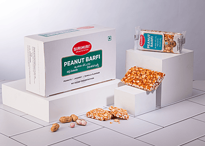 Peanut Barfi Rs 40 Per Piece - Pack of 12 Peanut Barfi Rs 40 Per Piece - Pack of 12