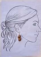 Peanut Shell Earrings | Real Peanut