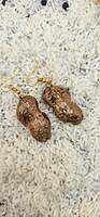 Peanut Shell Earrings | Real Peanut