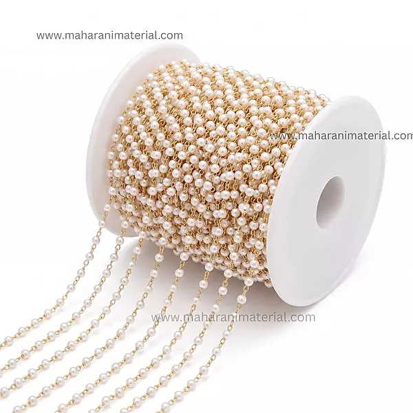 Pearl Chain Premium White