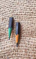Pencil Earrings | Colors of Life | Dual Shade