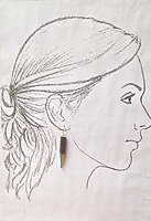 Pencil Earrings | Colors of Life | Dual Shade