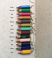 Pencil Earrings | Colors of Life | Multi Color Pencil