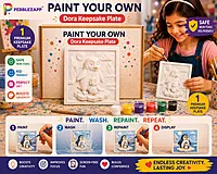 Reusable Penguin Keep Sake plate DIY Painting Kit