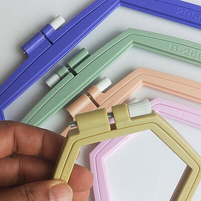 Hexagon Premium Plastic Hoop Hexagon Premium Plastic Hoop