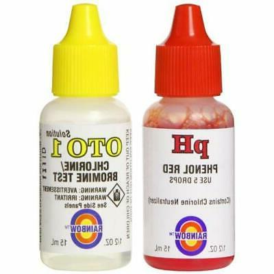 Swimming Pool Dual Test Kit Ph, Chlorine & Bromine Swimming Pool Dual Test Kit Ph, Chlorine & Bromine