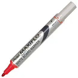 PENTEL MWL5S-A MAXIFLOW WHITEBOARD MARKER BULLET FINE RED PENTEL MWL5S-A MAXIFLOW WHITEBOARD MARKER BULLET FINE RED