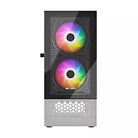 Ant Esports Pepper 5F ATX Mid Tower Case – ARGB | 5 Fans | Tempered Glass | Black