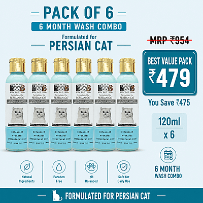 BWB PERSIAN_CAT SHAMPOO-120ML