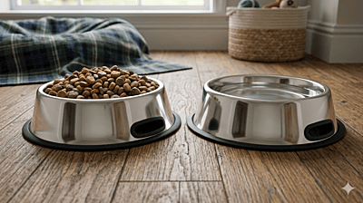 Anti Skid stainless steel bowl - 750 ml +750 ml - Pack of 2- L