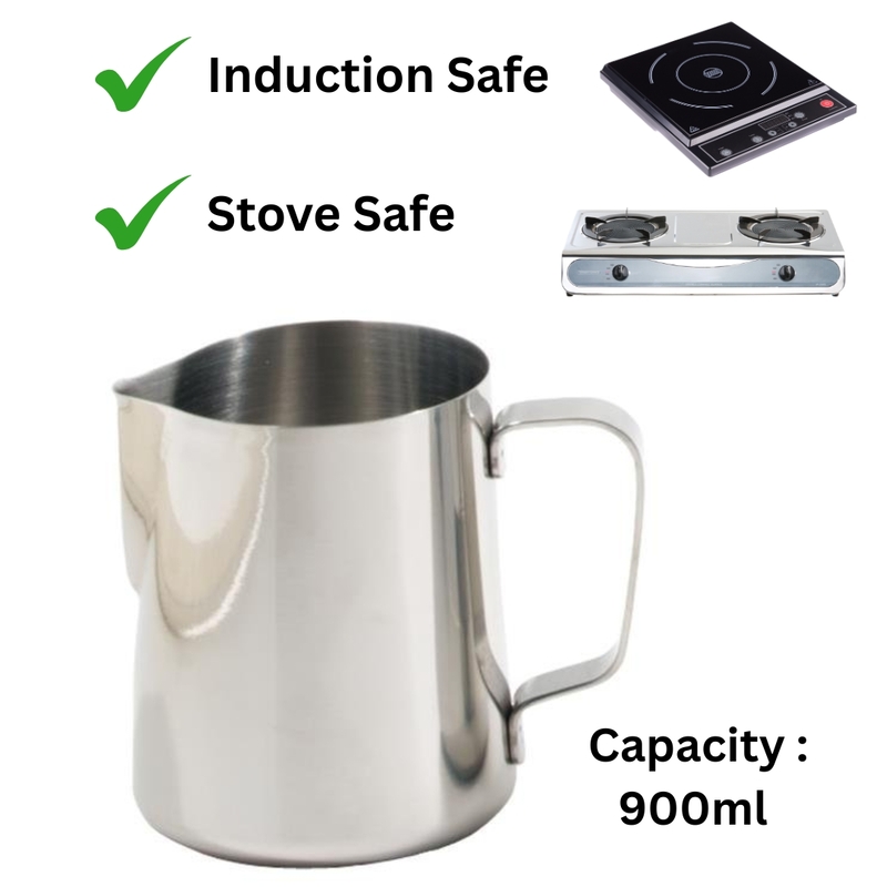 Pouring S.S. Mug 900ml Jug Steel for Candle Making with Spout