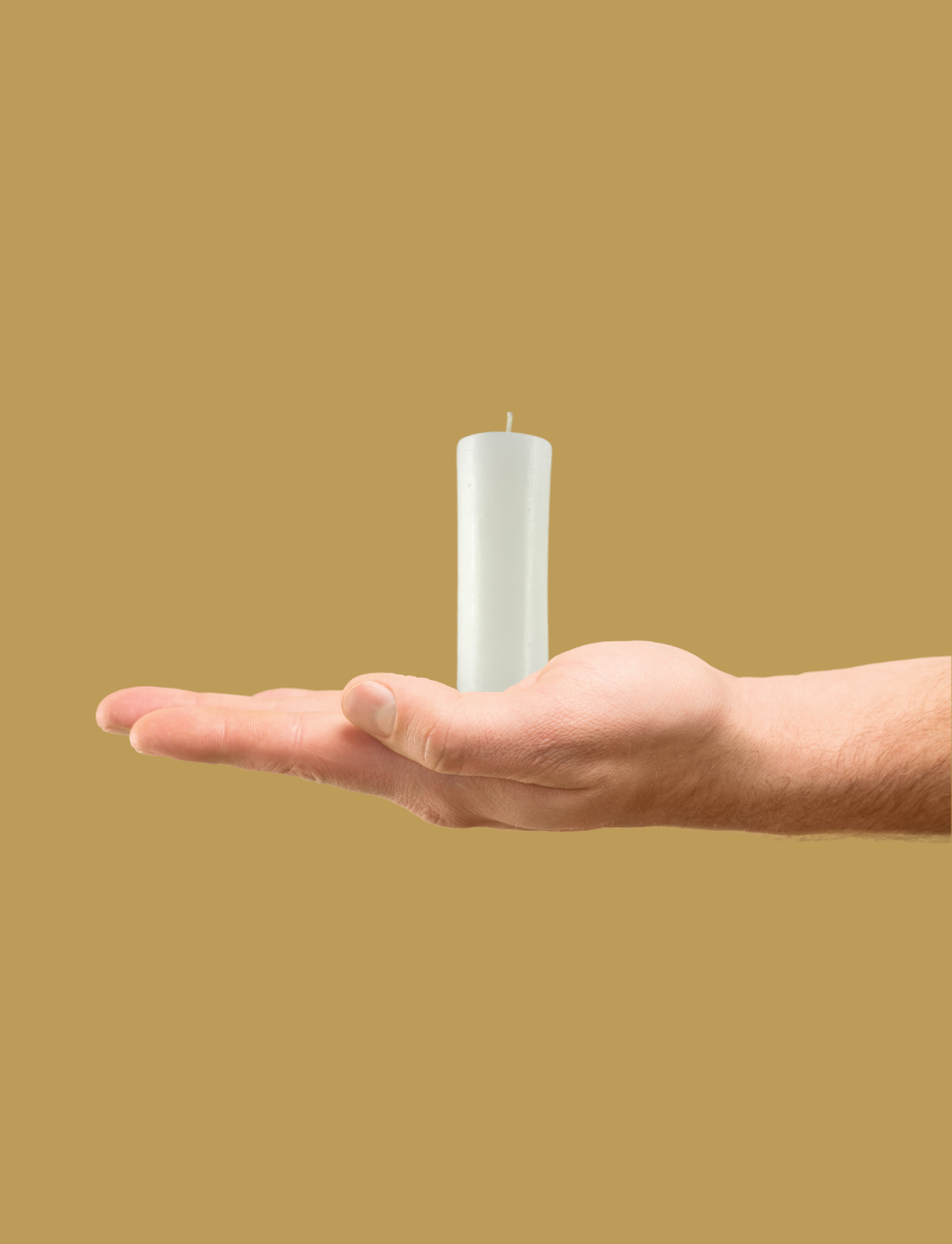Petite Drum Pillar Candle
