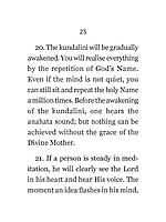 Holy Mother Speaks on Japa and Meditation