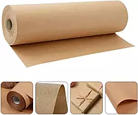 HBMX1883 Pack of 2 Imitation Brown Kraft Paper Roll 500mm x 20m