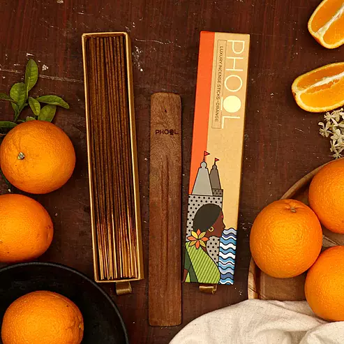 Phool ORANGE Incense Sticks