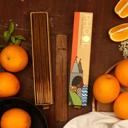 Phool ORANGE Incense Sticks