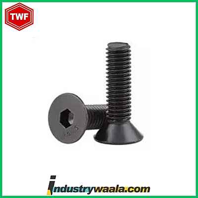 TWF 12 X 40 MM Countersunk Socket Head Cap Screws (CSK Allen Bolt) -Metric, Quantity- 50 Pcs