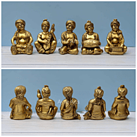 Farmer  Musical Set Of 5 Pieces  - 5 Inch Height