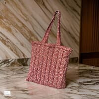 QUILTED COTTON TOTES