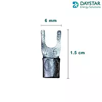 4-6 sq mm Cable Connector Lug Non Insulated Fork Crimp Terminal