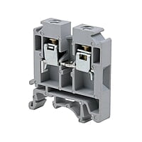 TERMINAL BLOCK POLYMIDE for 10sqmm - FTS10P GREY WITH END PLATE