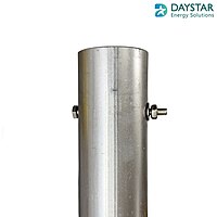 Galvanized iron (GI) earthing pipes 1 meter