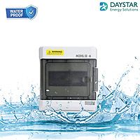 Weatherproof 6-Way MCB Box with Clear PVC Enclosure and Open-Type Cover for Outdoor Power Distribution (6-Pole)