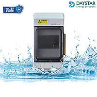 Weatherproof 4-Way MCB Box with Clear PVC Enclosure and Open-Type Cover for Outdoor Power Distribution (4-Pole)