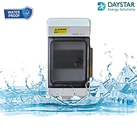 Weatherproof 4-Way MCB Box with Clear PVC Enclosure and Open-Type Cover for Outdoor Power Distribution (4-Pole)