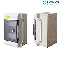 Weatherproof 4-Way MCB Box with Clear PVC Enclosure and Open-Type Cover for Outdoor Power Distribution (4-Pole)