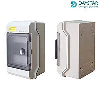Weatherproof 4-Way MCB Box with Clear PVC Enclosure and Open-Type Cover for Outdoor Power Distribution (4-Pole)