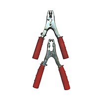 100 AMP Heavy Duty Crocodile Battery Clamp Jumper Cable Clamp (Set of 2 Red)