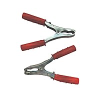 100 AMP Heavy Duty Crocodile Battery Clamp Jumper Cable Clamp (Set of 2 Red)