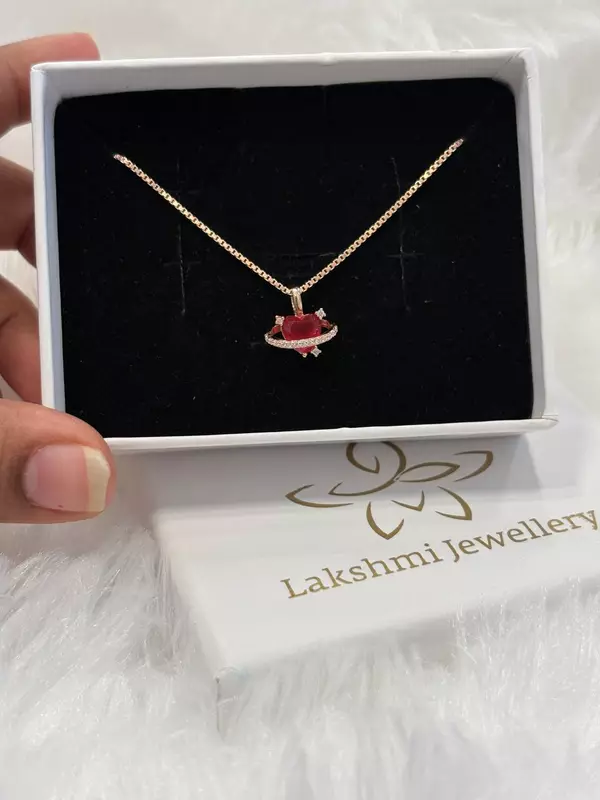 Silver uyiro chain with rosegold finish