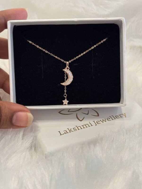 Silver tara chain with rosegold finish