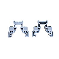 2 Contact Polymide End Clamp / Stopper for 35 mm Channel | ECP-2