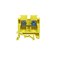 32 Amp 6 mm² Polymide Terminal Block Yellow | FTS-6PC