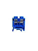 TERMINAL BLOCK POLYMIDE upto 25 sqmm - FTS25P BLUE WITH END PLATE