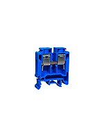 TERMINAL BLOCK POLYMIDE upto 25 sqmm  - FTS25P BLUE WITH END PLATE