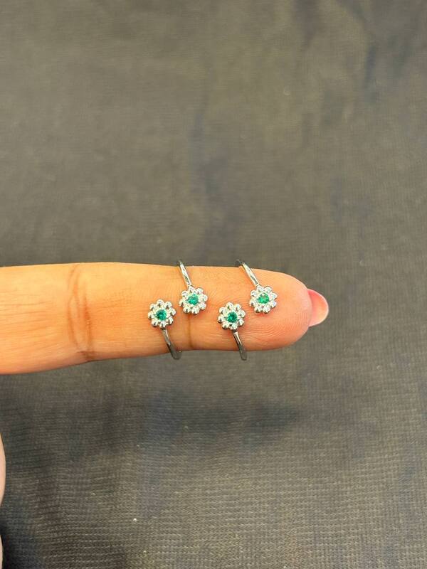 Silver senkal toe ring