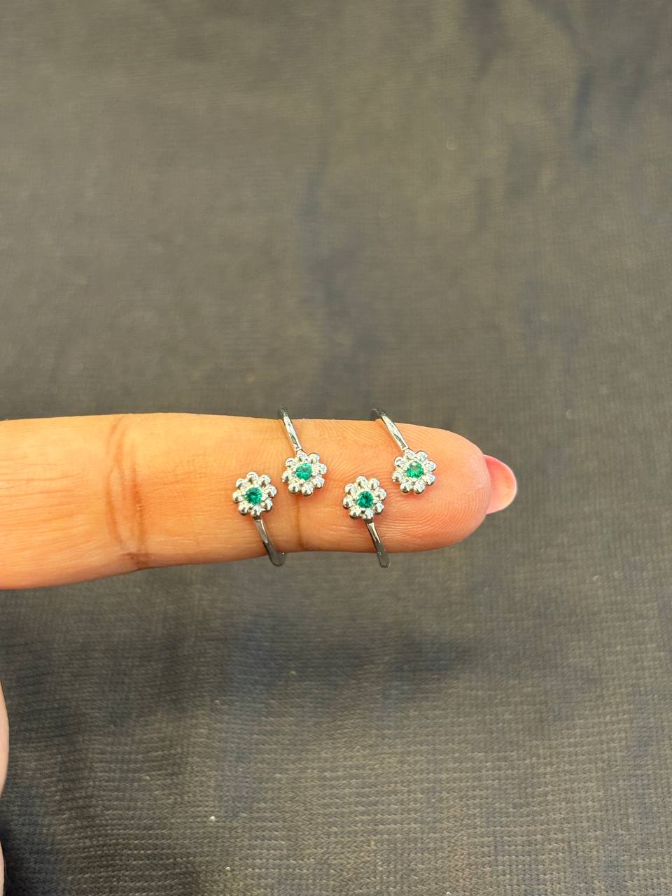 Silver senkal toe ring
