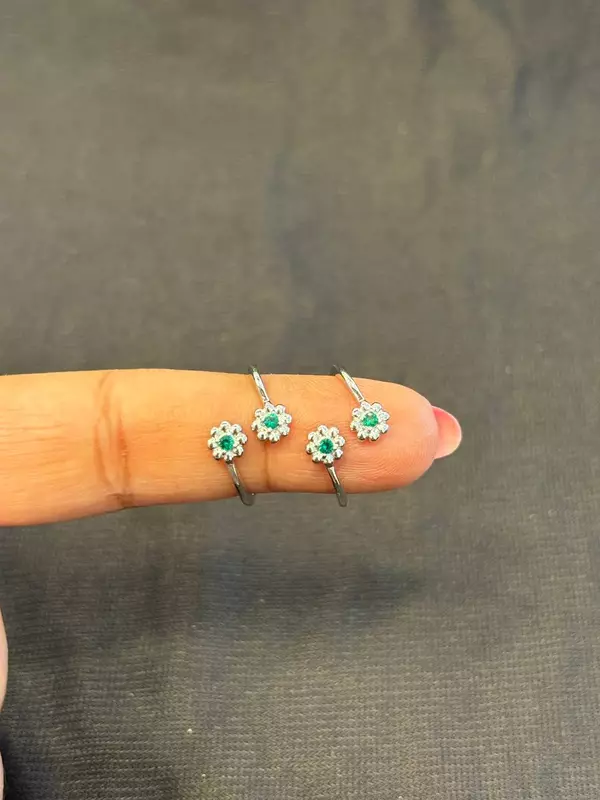 Silver senkal toe ring