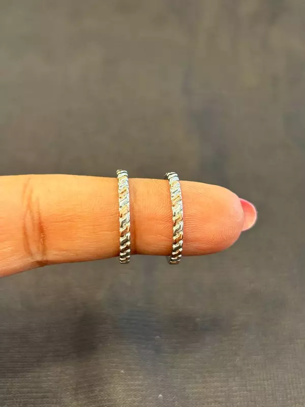 Silver snake dual tone