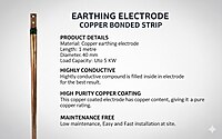 Copper Bonded Earthing Electrode