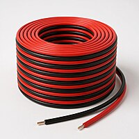 4 sq.mm TUV certified solar DC aluminum alloy cable ( Black )