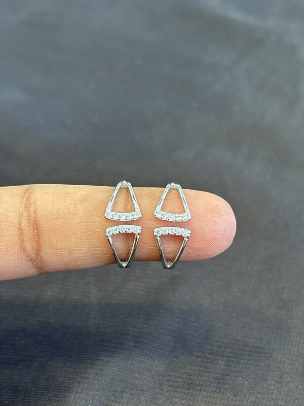 Silver megala toe ring