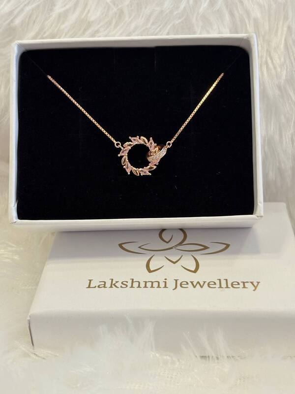 Silver fire ring with rosegold finish